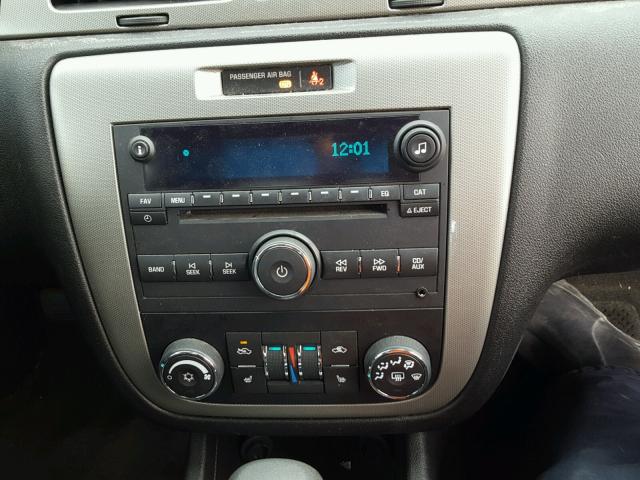 2G1WD58C289110195 - 2008 CHEVROLET IMPALA SUP ვერცხლისფერი ფოტო 9