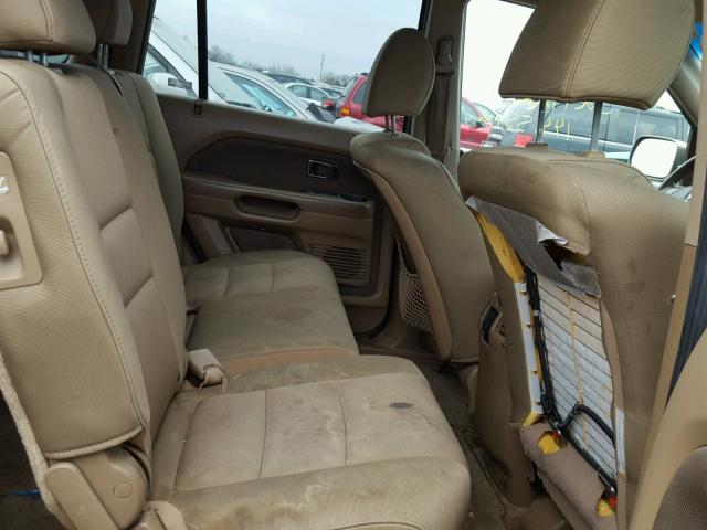 5FNYF18298B027725 - 2008 HONDA PILOT VP BROWN photo 6