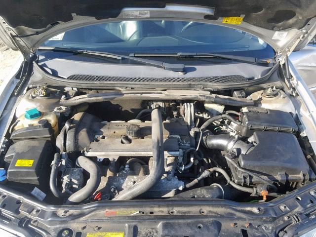 YV1RH592X62545681 - 2006 VOLVO S60 2.5T SILVER photo 7