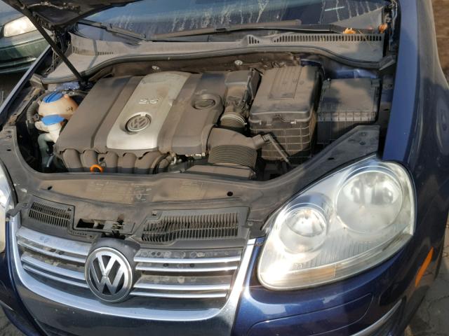 3VWSG71KX6M770061 - 2006 VOLKSWAGEN JETTA 2.5 BLUE photo 7