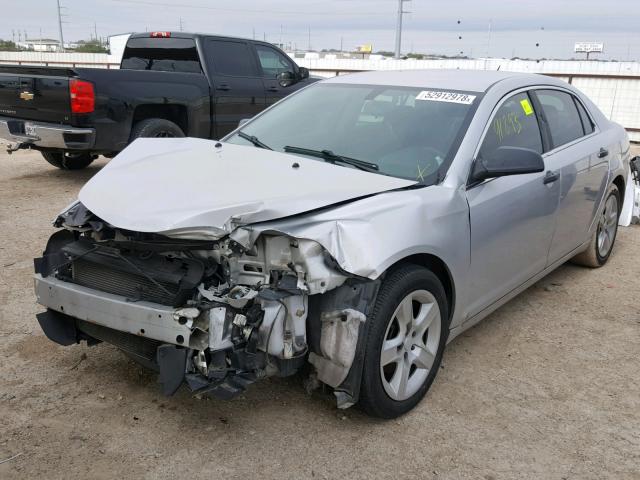 1G1ZC5EB0AF114982 - 2010 CHEVROLET MALIBU 1LT 银色 照片 2