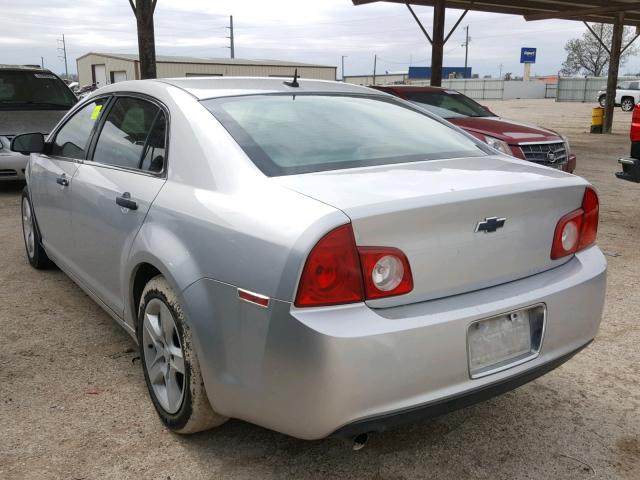 1G1ZC5EB0AF114982 - 2010 CHEVROLET MALIBU 1LT 银色 照片 3