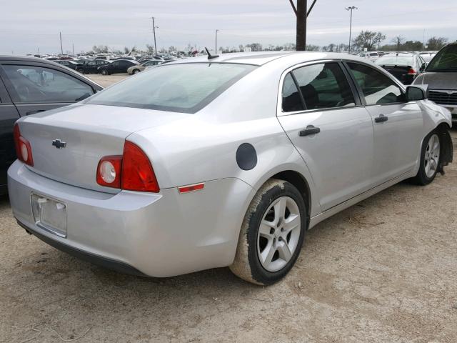 1G1ZC5EB0AF114982 - 2010 CHEVROLET MALIBU 1LT 银色 照片 4