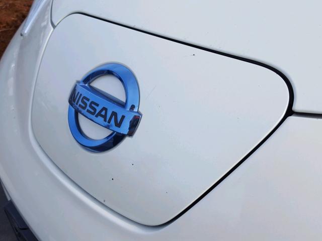 JN1AZ0CP5CT020642 - 2012 NISSAN LEAF SV WHITE photo 9