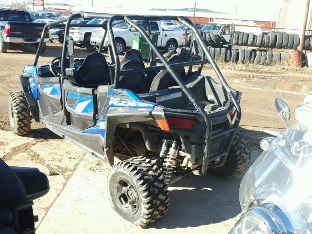 4XAVCE875GB343971 - 2016 POLARIS RZR 4 900 BLUE photo 3