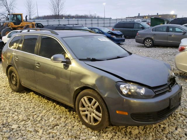 3VWTL7AJ0AM661401 - 2010 VOLKSWAGEN JETTA TDI GRAY photo 1