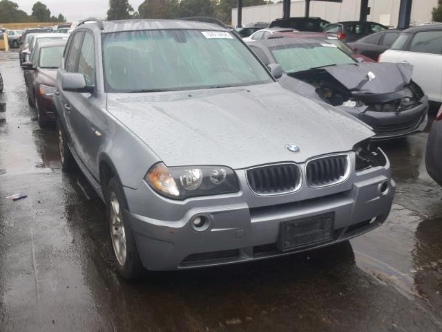 WBXPA73474WC36334 - 2004 BMW X3 2.5I SILVER photo 1