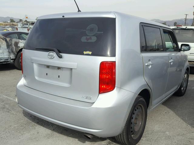 JTLKE50E391073636 - 2009 TOYOTA SCION XB 银色 照片 4