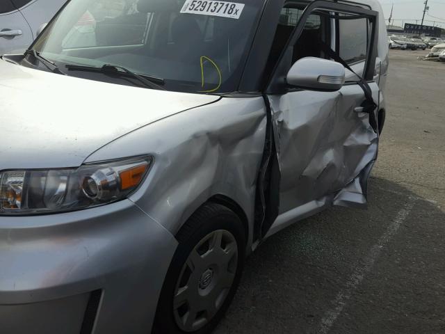 JTLKE50E391073636 - 2009 TOYOTA SCION XB 银色 照片 9