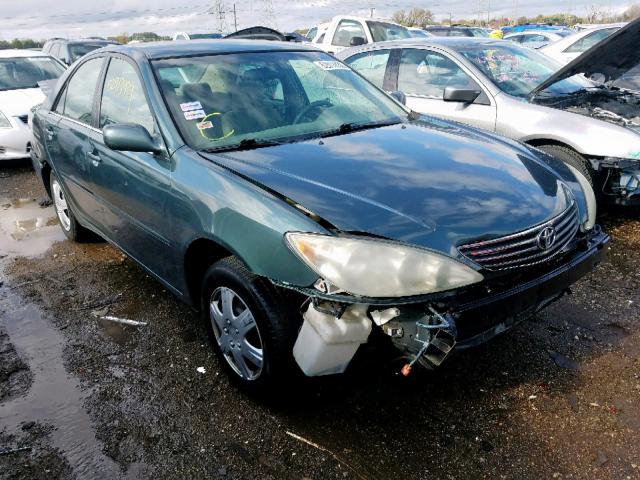 4T1BE32K65U060323 - 2005 TOYOTA CAMRY LE GREEN photo 1