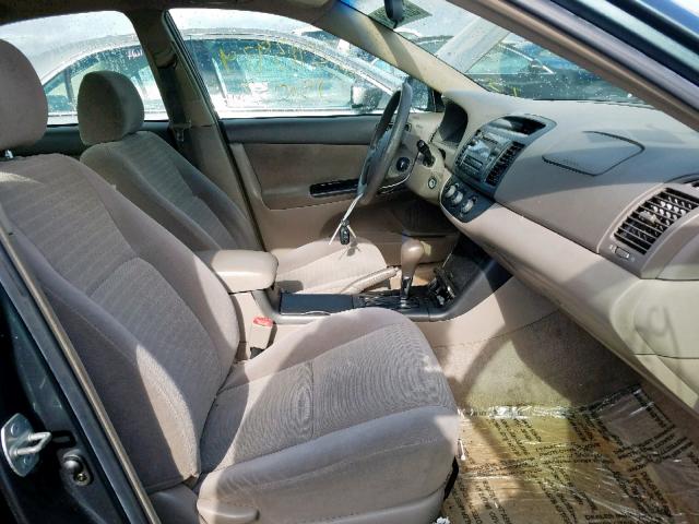 4T1BE32K65U060323 - 2005 TOYOTA CAMRY LE GREEN photo 5