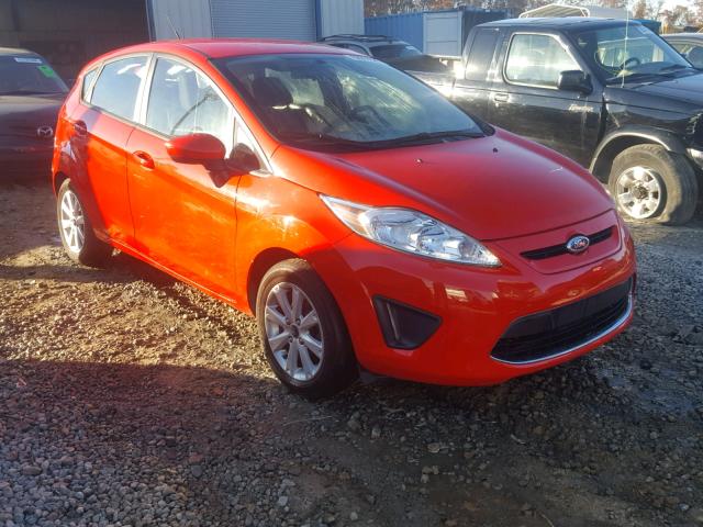 3FADP4EJ3CM110697 - 2012 FORD FIESTA SE RED photo 1