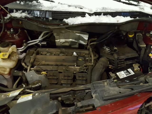 1B3HB48A79D176052 - 2009 DODGE CALIBER SX RED photo 7