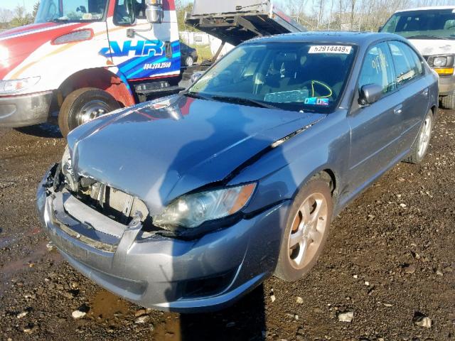 4S3BL616397231954 - 2009 SUBARU LEGACY 2.5 SILVER photo 2