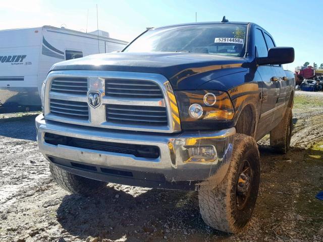 3C6UR5DL4DG524723 - 2013 RAM 2500 SLT BLACK photo 2