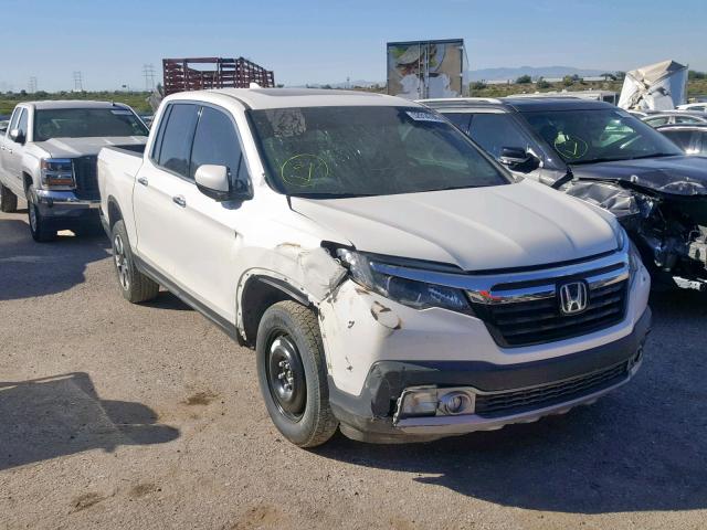 5FPYK3F73HB031525 - 2017 HONDA RIDGELINE WHITE photo 1