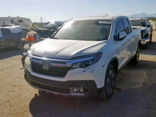 5FPYK3F73HB031525 - 2017 HONDA RIDGELINE WHITE photo 2