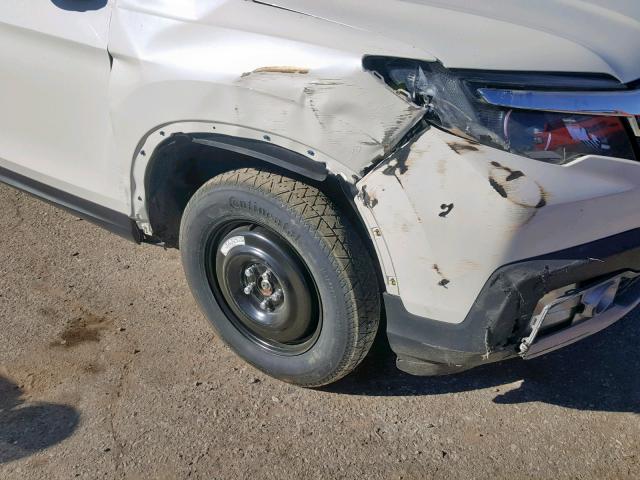 5FPYK3F73HB031525 - 2017 HONDA RIDGELINE WHITE photo 9