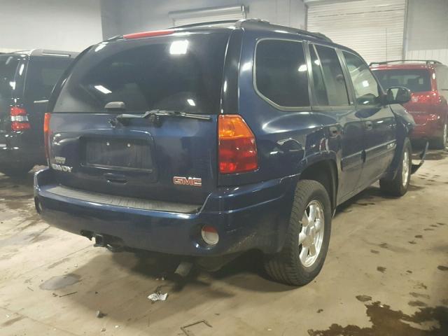 1GKDT13S032387545 - 2003 GMC ENVOY BLUE photo 4