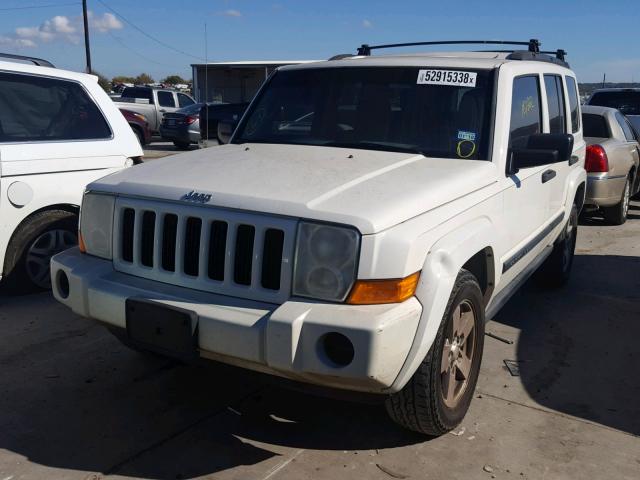 1J8HH48N36C314194 - 2006 JEEP COMMANDER WHITE photo 2