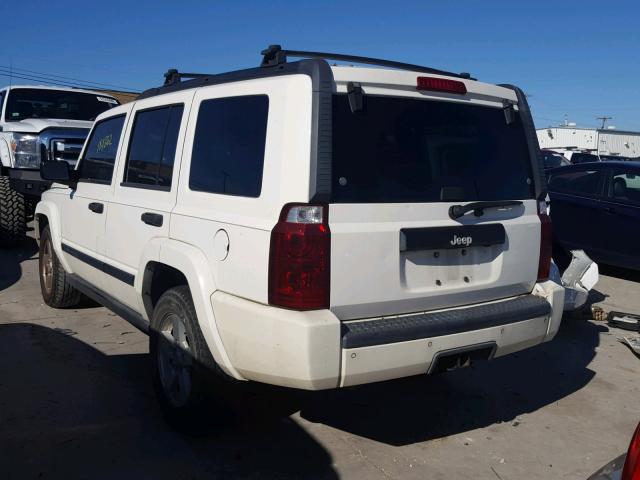 1J8HH48N36C314194 - 2006 JEEP COMMANDER WHITE photo 3
