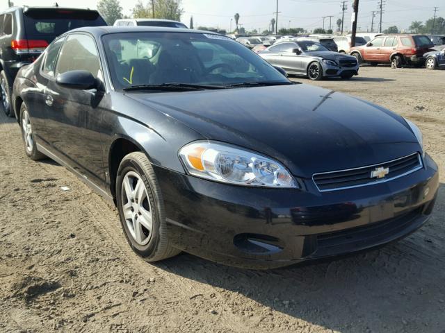 2G1WJ15K369276302 - 2006 CHEVROLET MONTE CARL BLACK photo 1