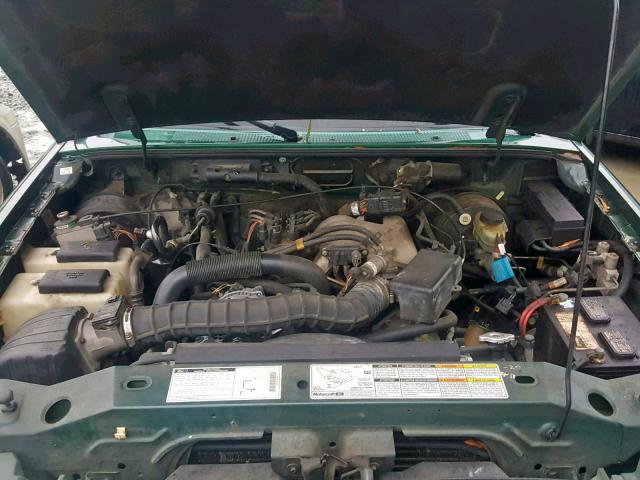 1FTYR14V4XTA38800 - 1999 FORD RANGER SUP GREEN photo 7