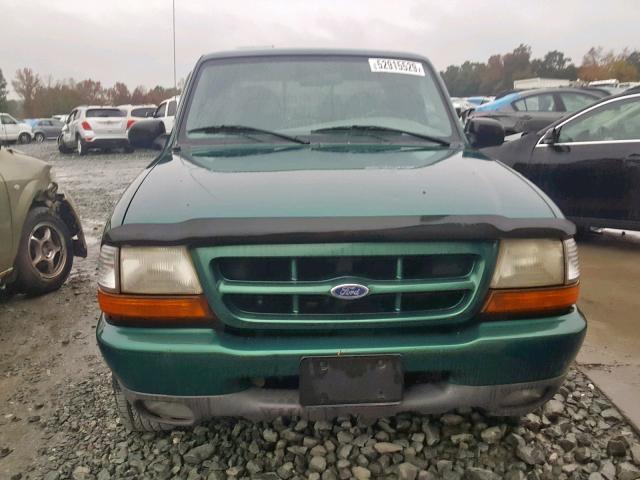 1FTYR14V4XTA38800 - 1999 FORD RANGER SUP GREEN photo 9