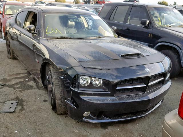 2B3LA73W86H371190 - 2006 DODGE CHARGER SR BLACK photo 1