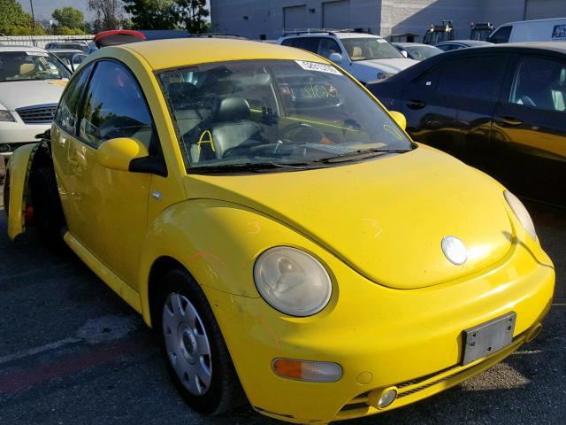 3VWCK21C92M457480 - 2002 VOLKSWAGEN NEW BEETLE 黄色 照片 1