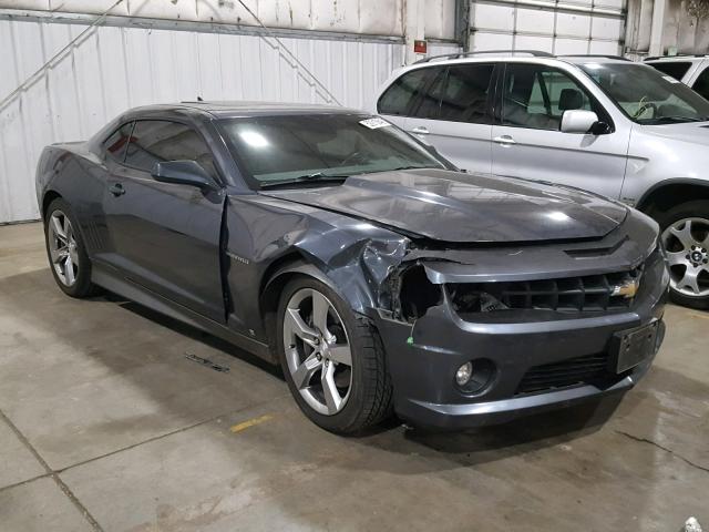 2G1FK1EJXA9120934 - 2010 CHEVROLET CAMARO SS GRAY photo 1