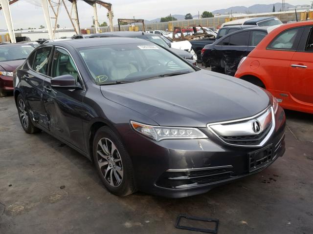 19UUB1F55GA011568 - 2016 ACURA TLX TECH GRAY photo 1