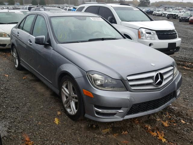 WDDGF4HB9DR263198 - 2013 MERCEDES-BENZ C 250 GRAY photo 1