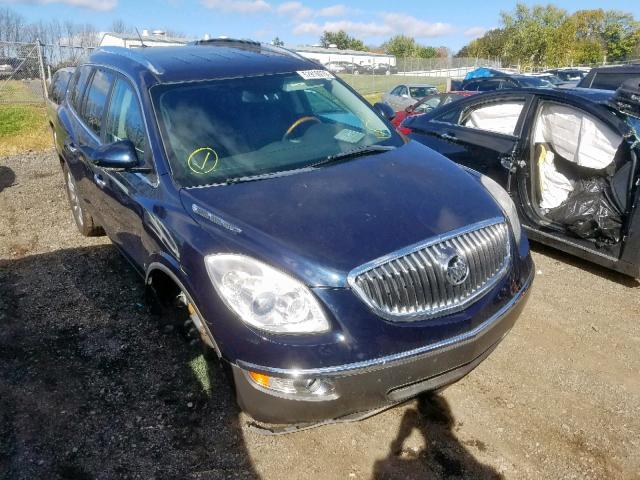 5GAKVCED5BJ187872 - 2011 BUICK ENCLAVE CX BLUE photo 1