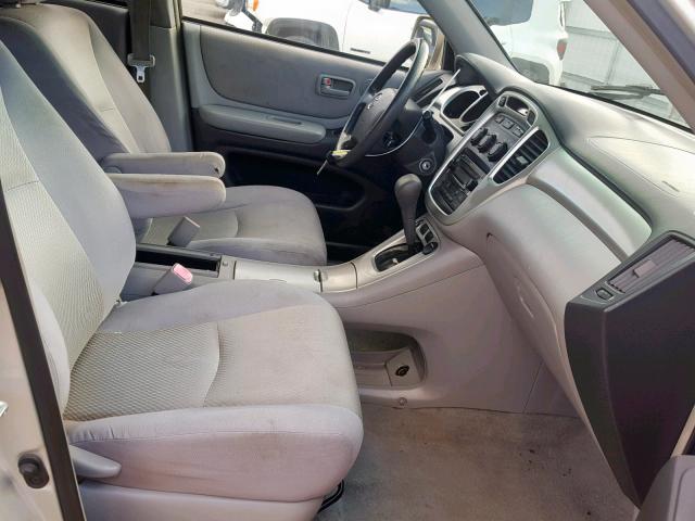 JTEDP21A560115620 - 2006 TOYOTA HIGHLANDER SILVER photo 5