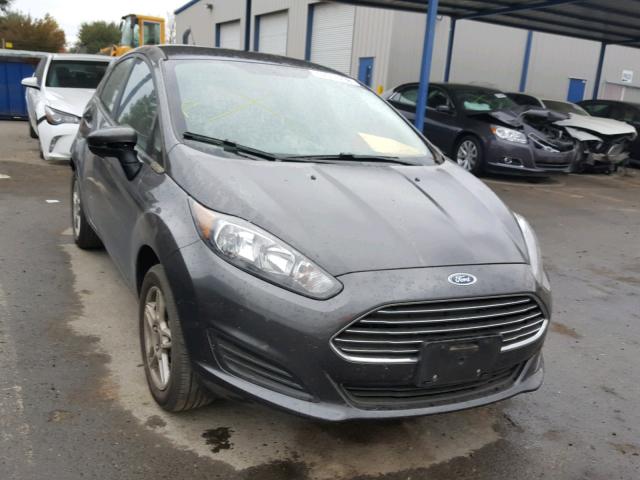 3FADP4EJ1HM154253 - 2017 FORD FIESTA SE GRAY photo 1