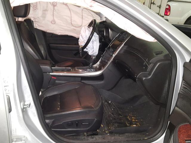 1G11H5SA4DF169336 - 2013 CHEVROLET MALIBU LTZ ვერცხლისფერი ფოტო 5