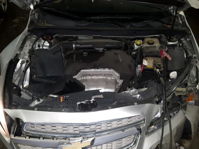1G11H5SA4DF169336 - 2013 CHEVROLET MALIBU LTZ ვერცხლისფერი ფოტო 7