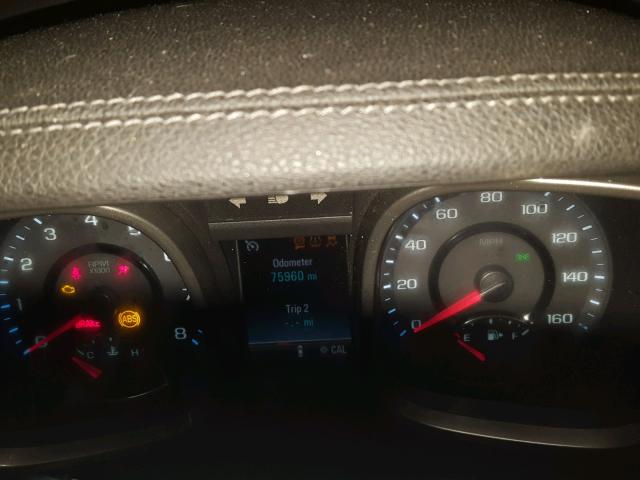 1G11H5SA4DF169336 - 2013 CHEVROLET MALIBU LTZ ვერცხლისფერი ფოტო 8