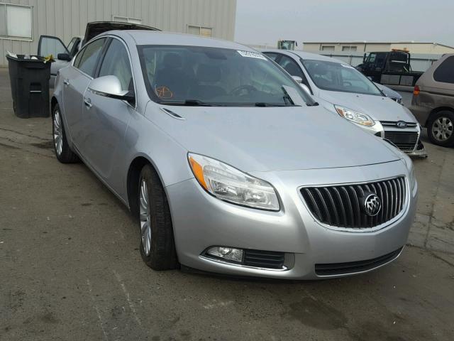 2G4GS5EV7C9215746 - 2012 BUICK REGAL PREM SILVER photo 1