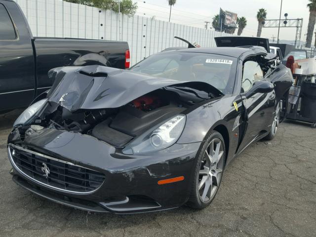 ZFF65LJA5B0180651 - 2011 FERRARI CALIFORNIA BLACK photo 2