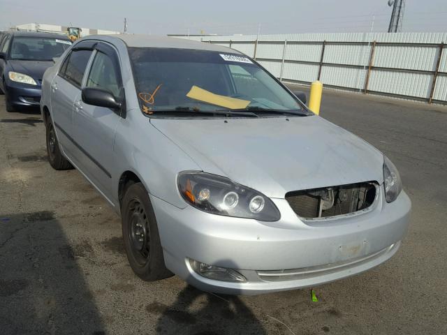1NXBR32E66Z643068 - 2006 TOYOTA COROLLA CE SILVER photo 1