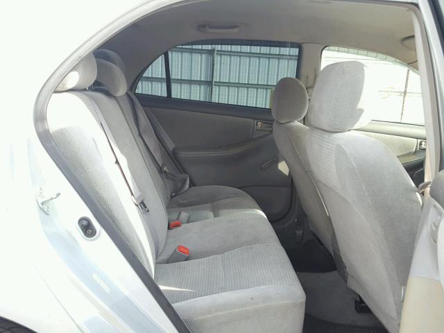 1NXBR32E66Z643068 - 2006 TOYOTA COROLLA CE SILVER photo 6