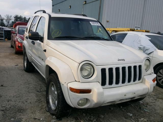 1J4GL58K12W284614 - 2002 JEEP LIBERTY LI WHITE photo 1