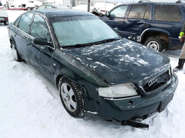 WAUED64B41N015787 - 2001 AUDI A6 2.7T QU GREEN photo 1