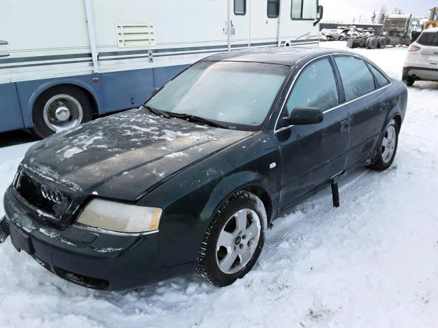 WAUED64B41N015787 - 2001 AUDI A6 2.7T QU GREEN photo 2