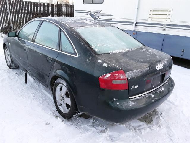 WAUED64B41N015787 - 2001 AUDI A6 2.7T QU GREEN photo 3