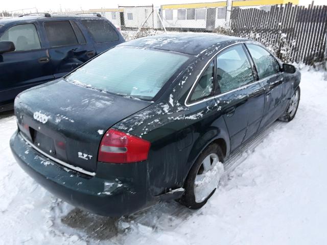 WAUED64B41N015787 - 2001 AUDI A6 2.7T QU GREEN photo 4