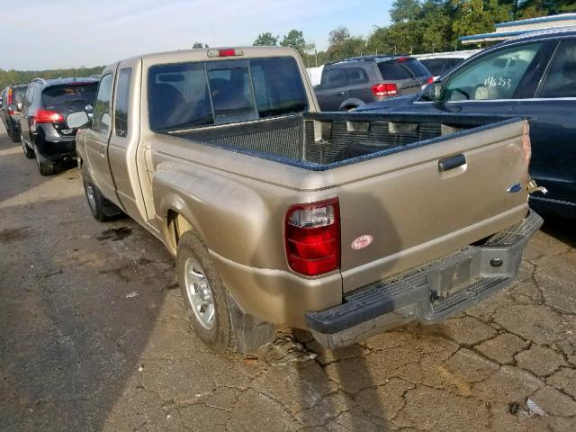 1FTYR14V91TA98353 - 2001 FORD RANGER SUP GOLD photo 3