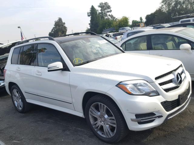 WDCGG0EB9EG194590 - 2014 MERCEDES-BENZ GLK 250 BL WHITE photo 1